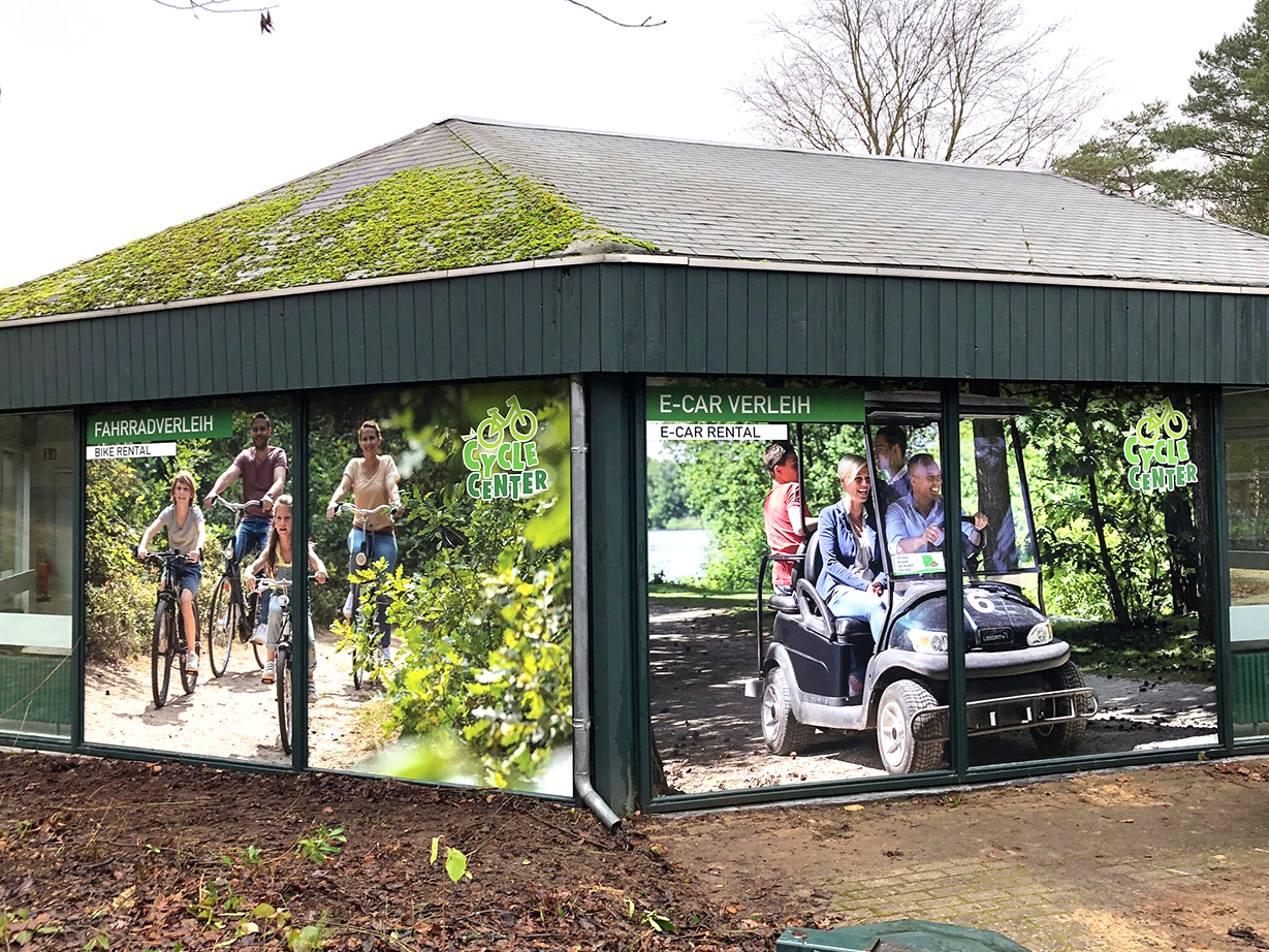 Fensterfolien-Beklebung